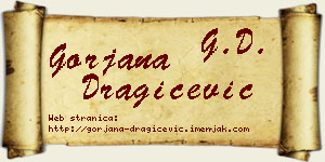 Gorjana Dragičević vizit kartica